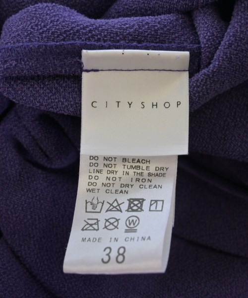 CITYSHOP（シティーショップ）ワンピース 紫 サイズ:38(M位) レディース/2200728756021