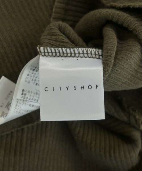 CITYSHOP（シティーショップ）ノースリーブ カーキ サイズ:F レディース/2200682596046