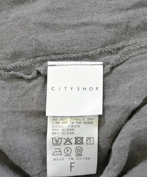 CITYSHOP（シティーショップ）ブラウス グレー サイズ:F レディース/2200679584070