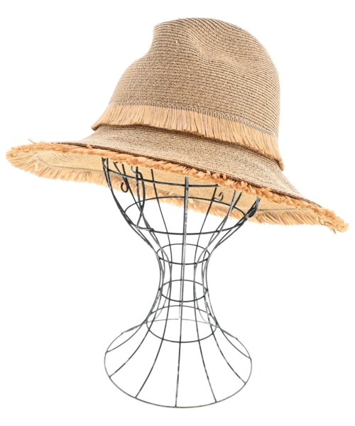 Caterina Bertini(カテリナベルティーニ)ストローハット ベージュ サイズ:-/2200679184034