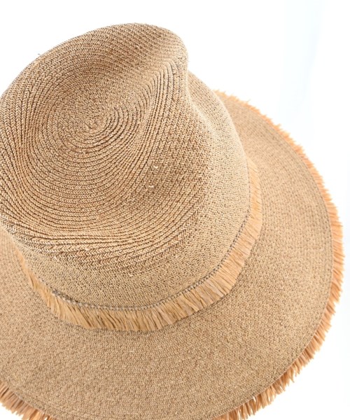 Caterina Bertini（カテリナベルティーニ）ストローハット ベージュ サイズ:- レディース/2200679184034