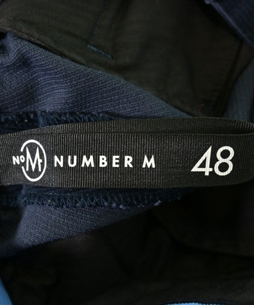 NUMBER M（ナンバーエム）スラックス 紺 サイズ:48(L位) メンズ/2200614825046