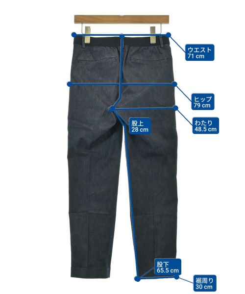 NUMBER M（ナンバーエム）スラックス 紺 サイズ:44(S位) メンズ/2200672935022