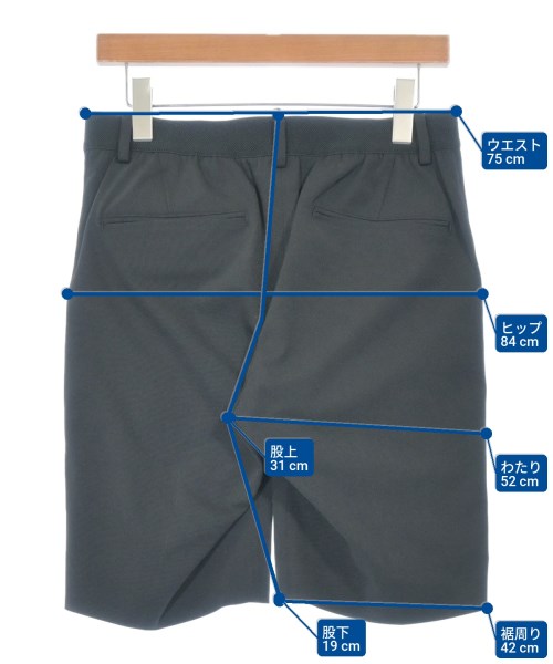 NUMBER M（ナンバーエム）ショートパンツ 黒 サイズ:46(M位) メンズ/2200653560441