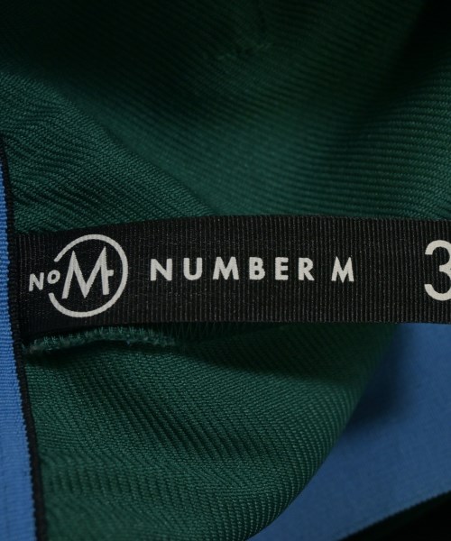 NUMBER M（ナンバーエム）スラックス 緑 サイズ:38(M位) レディース/2200664693091