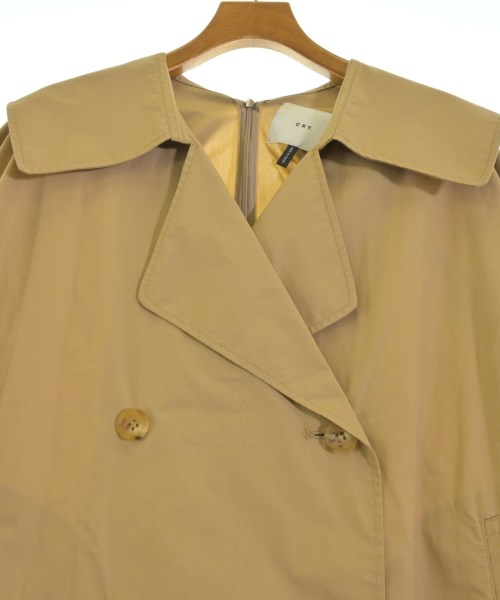 Cry.（クライ）トレンチコート ベージュ サイズ:38(M位) レディース/2200656044023