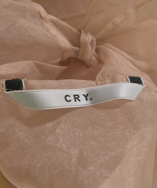 Cry.（クライ）ブラウス ベージュ サイズ:F レディース/2200720055139