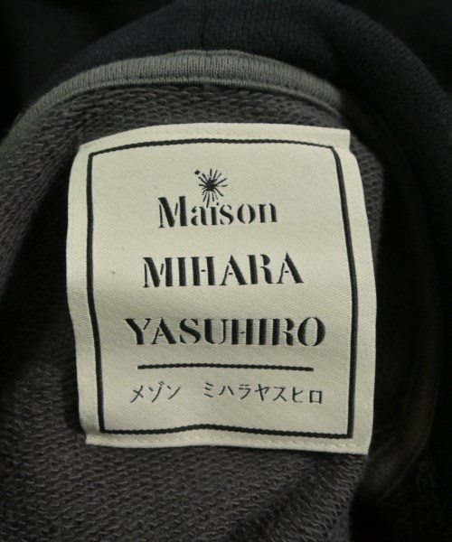 Maison MIHARA YASUHIRO（メゾンミハラヤスヒロ）パーカー 黒 サイズ:48(L位) メンズ/2200635819017