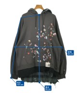 Maison MIHARA YASUHIRO（メゾンミハラヤスヒロ）パーカー 黒 サイズ:48(L位) メンズ/2200635819017