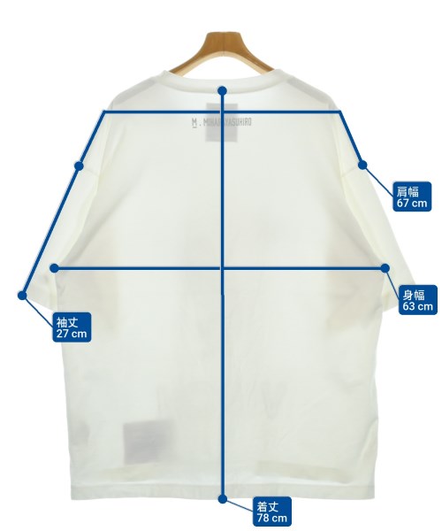 Maison MIHARA YASUHIRO（メゾンミハラヤスヒロ）Tシャツ・カットソー 白 サイズ:48(L位) メンズ/2200638984040