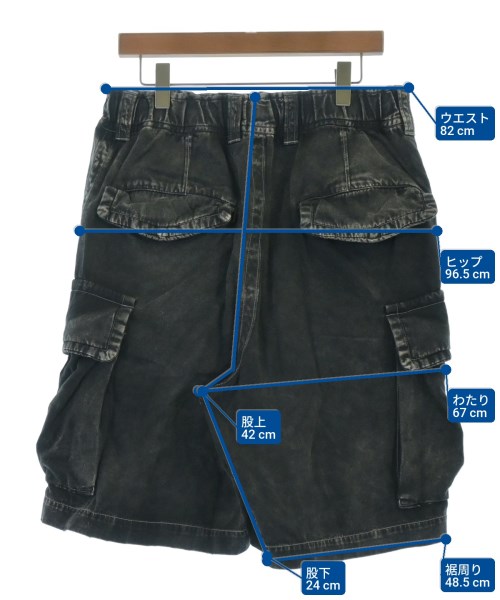 Maison MIHARA YASUHIRO（メゾンミハラヤスヒロ）ショートパンツ グレー サイズ:48(L位) メンズ/2200640777036