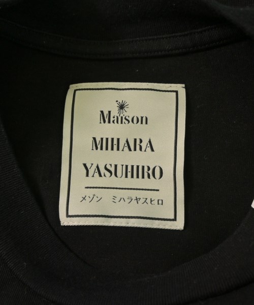 Maison MIHARA YASUHIRO（メゾンミハラヤスヒロ）Tシャツ・カットソー 黒 サイズ:46(M位) メンズ/2200640984014
