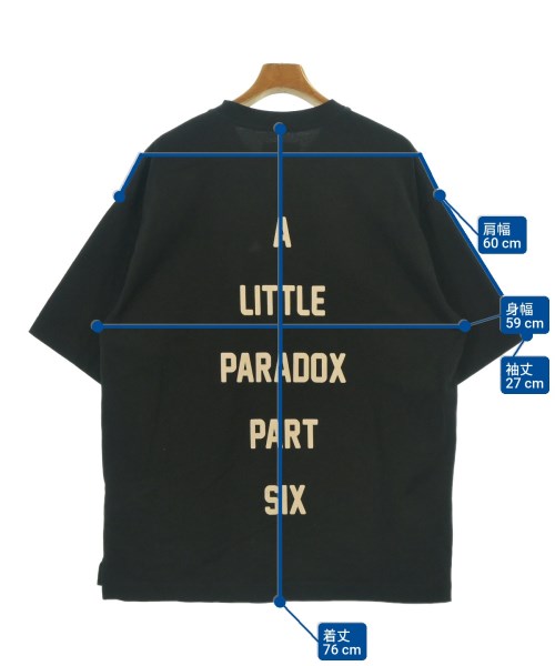 Maison MIHARA YASUHIRO（メゾンミハラヤスヒロ）Tシャツ・カットソー 黒 サイズ:46(M位) メンズ/2200640984014