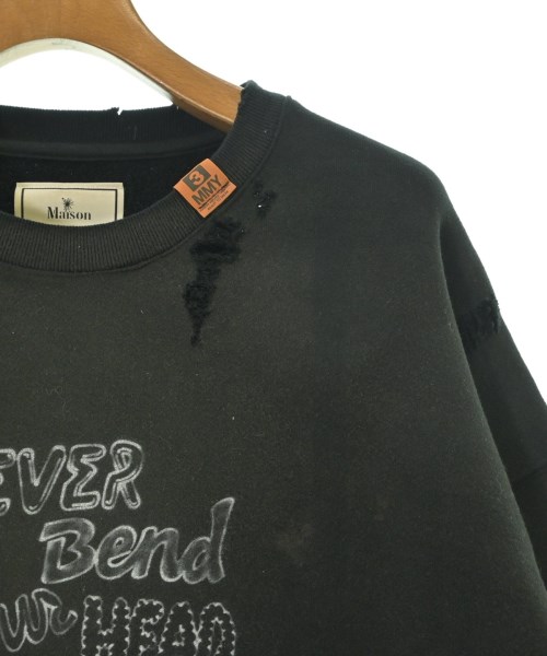 Maison MIHARA YASUHIRO（メゾンミハラヤスヒロ）スウェット 黒 サイズ:-(XL位) メンズ/2200612120013
