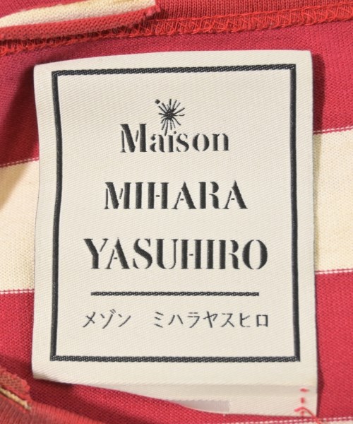 Maison MIHARA YASUHIRO（メゾンミハラヤスヒロ）Tシャツ・カットソー 赤 サイズ:44(S位) メンズ/2200610085109
