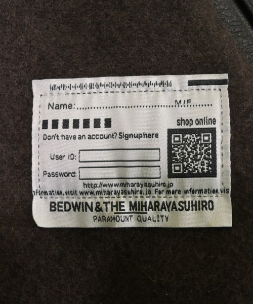 Maison MIHARA YASUHIRO（メゾンミハラヤスヒロ）スタジャン 茶 サイズ:46(M位) メンズ/2200627827020