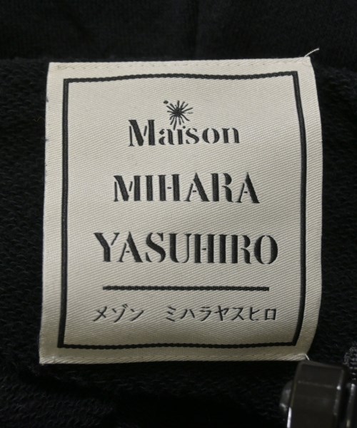 Maison MIHARA YASUHIRO（メゾンミハラヤスヒロ）パーカー 黒 サイズ:46(M位) メンズ/2200628235015