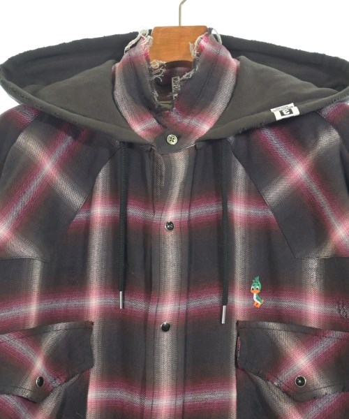 Maison MIHARA YASUHIRO（メゾンミハラヤスヒロ）カジュアルシャツ 黒 サイズ:48(L位) メンズ/2200632948017