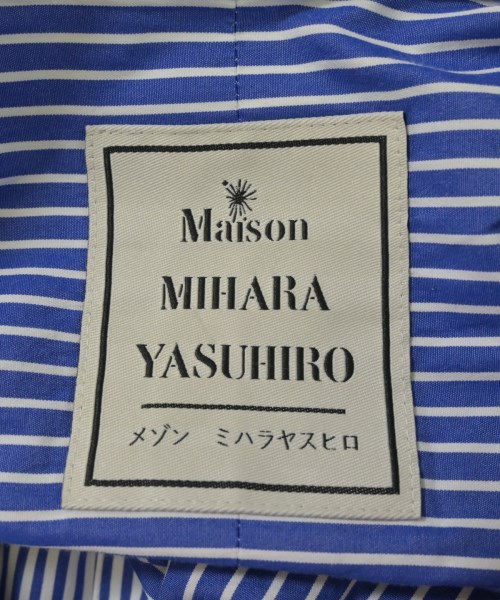 Maison MIHARA YASUHIRO（メゾンミハラヤスヒロ）カジュアルシャツ 青 サイズ:44(S位) メンズ/2200614204018