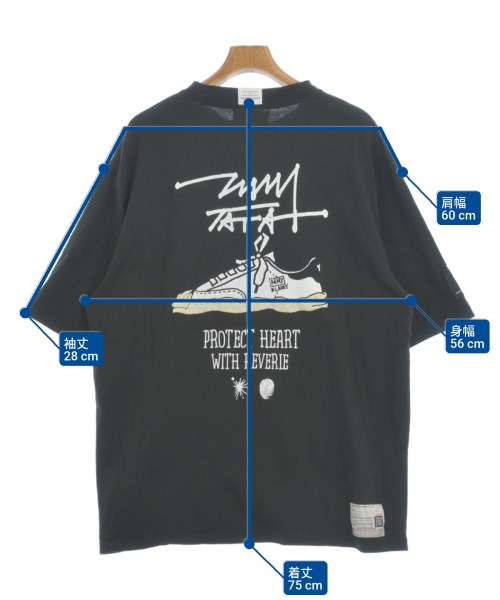 Maison MIHARA YASUHIRO（メゾンミハラヤスヒロ）Tシャツ・カットソー 黒 サイズ:XL メンズ/2200614814118