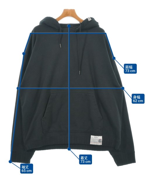 Maison MIHARA YASUHIRO（メゾンミハラヤスヒロ）パーカー 黒 サイズ:50(XL位) メンズ/2200617583028