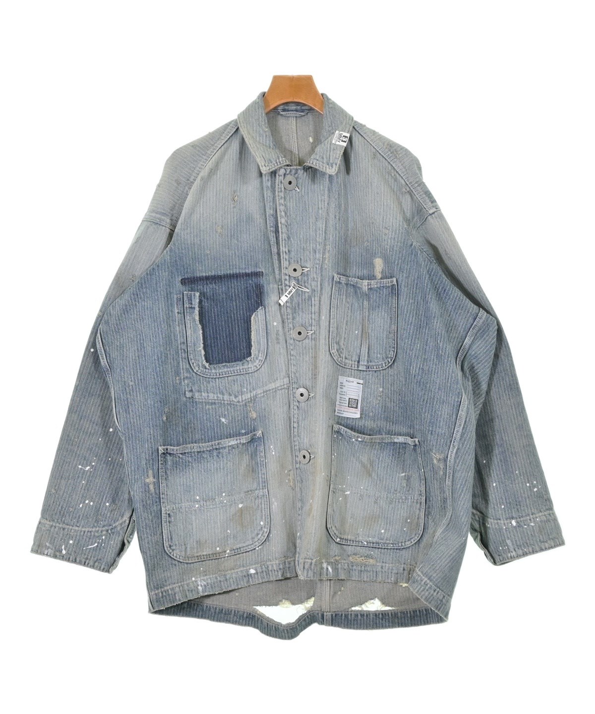 MIHARAYASUHIROカバーオール Maison MIHARA YASUHIRO（メゾンミハラヤスヒロ）カバーオール 青