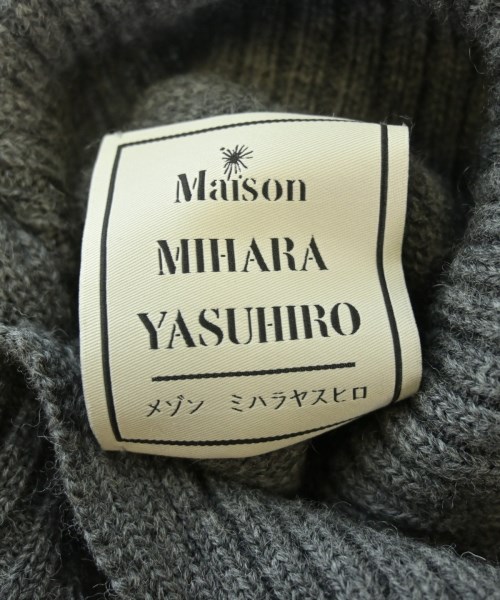 Maison MIHARA YASUHIRO（メゾンミハラヤスヒロ）ニット・セーター グレー サイズ:46(M位) メンズ/2200609699126