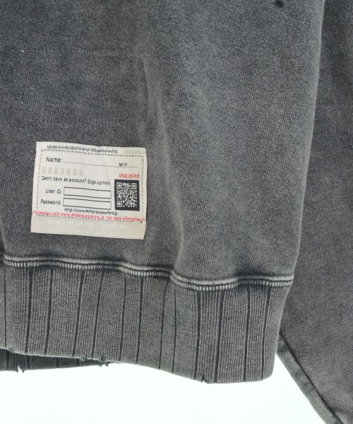 Maison MIHARA YASUHIRO（メゾンミハラヤスヒロ）スウェット グレー サイズ:48(L位) メンズ/2200675884013
