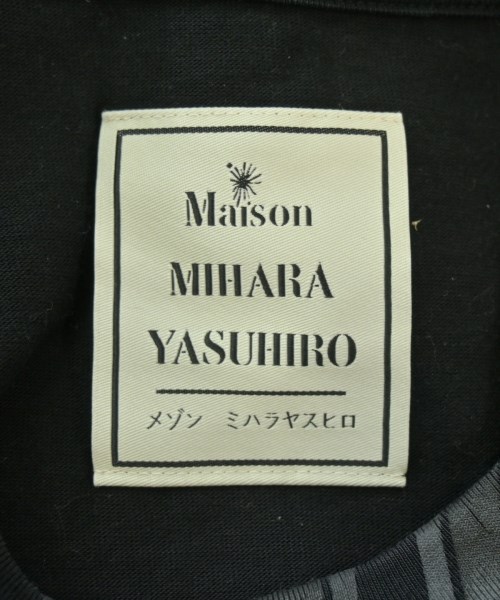 Maison MIHARA YASUHIRO（メゾンミハラヤスヒロ）Tシャツ・カットソー 黒 サイズ:48(L位) メンズ/2200692630167