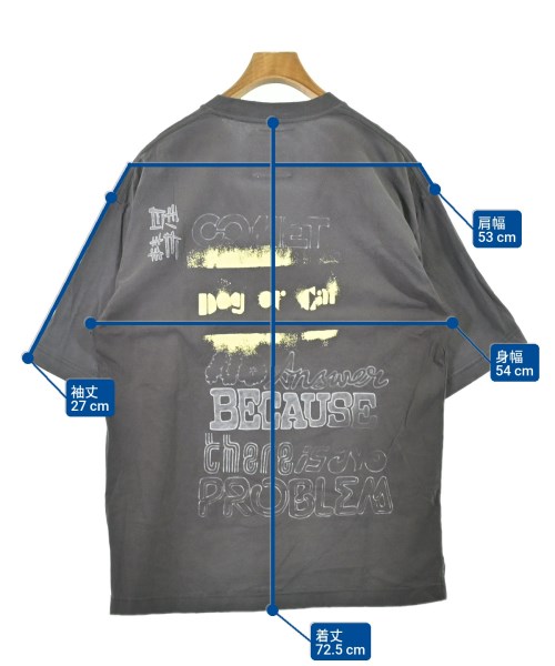 Maison MIHARA YASUHIRO（メゾンミハラヤスヒロ）Tシャツ・カットソー グレー サイズ:44(S位) メンズ/2200700871100