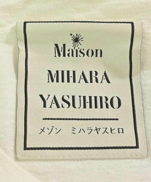 Maison MIHARA YASUHIRO（メゾンミハラヤスヒロ）Tシャツ・カットソー 白 サイズ:44(S位) メンズ/2200700871117