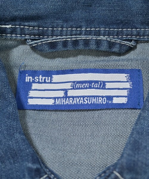 Maison MIHARA YASUHIRO（メゾンミハラヤスヒロ）カジュアルシャツ 青 サイズ:46(M位) メンズ/2200648936459