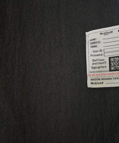Maison MIHARA YASUHIRO（メゾンミハラヤスヒロ）その他 グレー サイズ:46(M位) メンズ/2200656856022