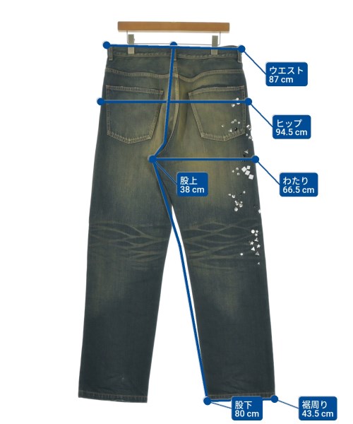 Maison MIHARA YASUHIRO（メゾンミハラヤスヒロ）デニムパンツ 紺 サイズ:48(L位) メンズ/2200656856053