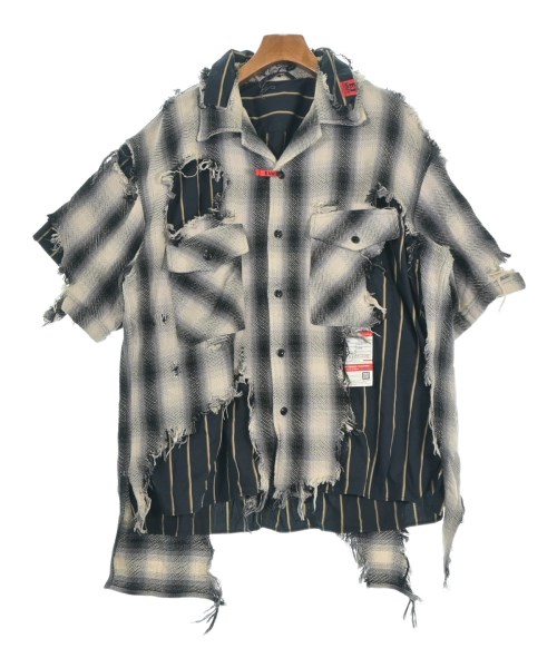 Maison MIHARA YASUHIRO(メゾンミハラヤスヒロ)カジュアルシャツ 紺 サイズ:46(M位)/2200656235070
