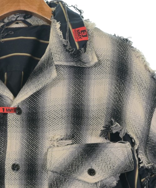 Maison MIHARA YASUHIRO（メゾンミハラヤスヒロ）カジュアルシャツ 紺 サイズ:46(M位) メンズ/2200656235070