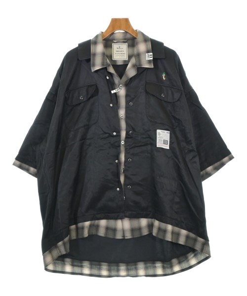 Maison MIHARA YASUHIRO(メゾンミハラヤスヒロ)カジュアルシャツ 黒 サイズ:50(XL位)/2200657049010