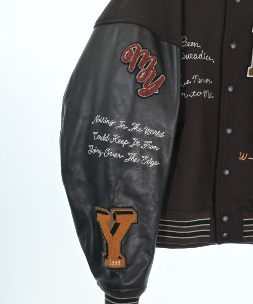 Maison MIHARA YASUHIRO（メゾンミハラヤスヒロ）スタジャン 茶 サイズ:48(L位) メンズ/2200657886011