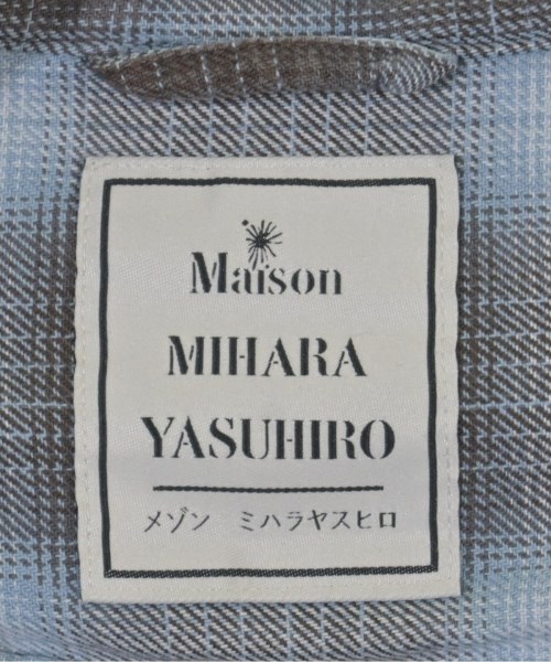 Maison MIHARA YASUHIRO（メゾンミハラヤスヒロ）カジュアルシャツ 青 サイズ:48(L位) メンズ/2200657886035