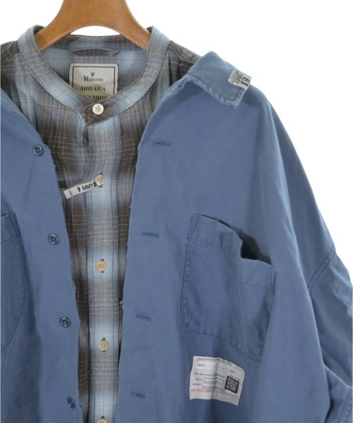 Maison MIHARA YASUHIRO（メゾンミハラヤスヒロ）カジュアルシャツ 青 サイズ:48(L位) メンズ/2200657886035