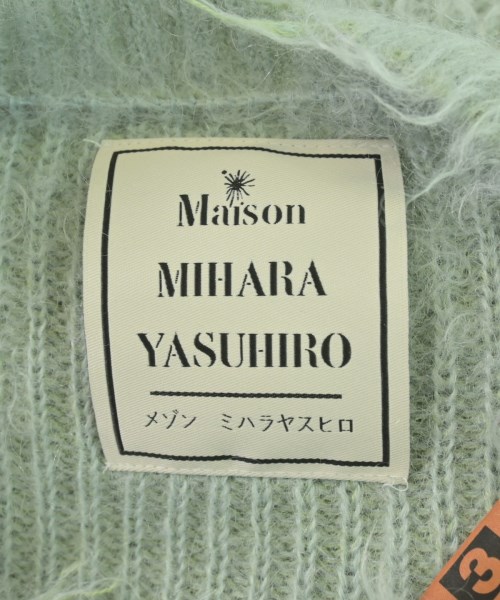Maison MIHARA YASUHIRO（メゾンミハラヤスヒロ）ニット・セーター 緑 サイズ:48(L位) メンズ/2200710409041