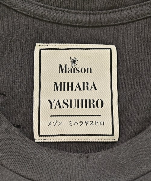 Maison MIHARA YASUHIRO（メゾンミハラヤスヒロ）Tシャツ・カットソー 黒 サイズ:48(L位) メンズ/2200718029029