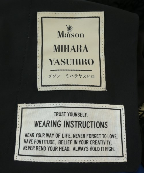 Maison MIHARA YASUHIRO（メゾンミハラヤスヒロ）その他 黒 サイズ:46(M位) メンズ/2200715375204