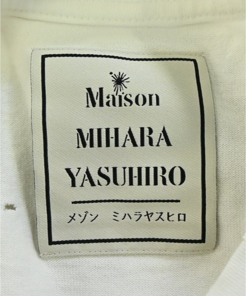 Maison MIHARA YASUHIRO（メゾンミハラヤスヒロ）Tシャツ・カットソー 白 サイズ:44(S位) メンズ/2200718197018
