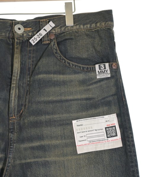 Maison MIHARA YASUHIRO（メゾンミハラヤスヒロ）デニムパンツ 紺 サイズ:46(M位) メンズ/2200646318011