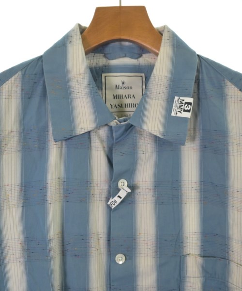 Maison MIHARA YASUHIRO（メゾンミハラヤスヒロ）カジュアルシャツ 青 サイズ:48(L位) メンズ/2200646318035