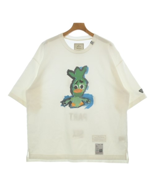 Maison MIHARA YASUHIRO(メゾンミハラヤスヒロ)Tシャツ・カットソー 白 サイズ:48(L位)/2200646318059