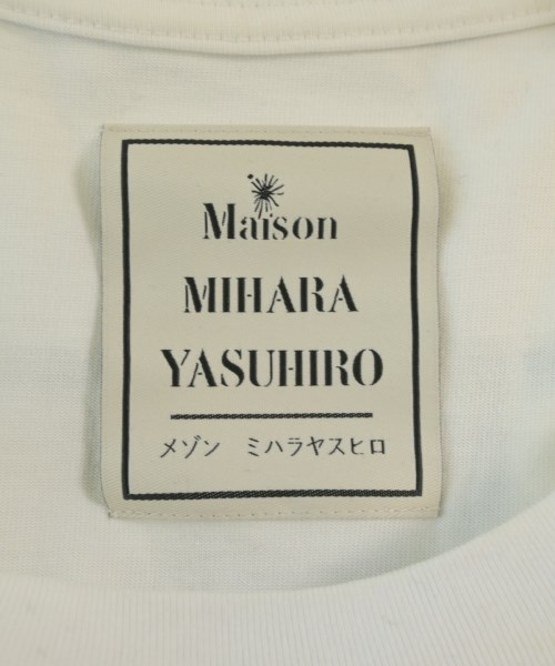 Maison MIHARA YASUHIRO（メゾンミハラヤスヒロ）Tシャツ・カットソー 白 サイズ:48(L位) メンズ/2200646318059