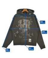 Maison MIHARA YASUHIRO（メゾンミハラヤスヒロ）パーカー グレー サイズ:44(S位) メンズ/2200646640020