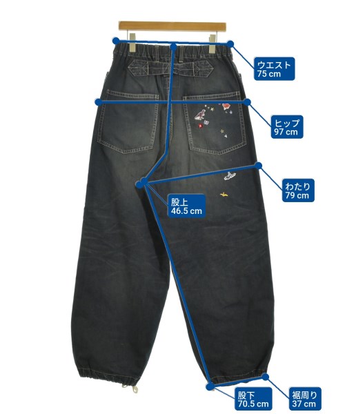 Maison MIHARA YASUHIRO（メゾンミハラヤスヒロ）デニムパンツ 紺 サイズ:46(M位) メンズ/2200653135045